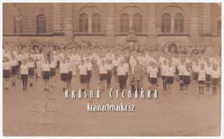 LIBEREC, Lidé ve městě "Gymnastické cvičení"