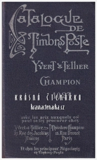 Yvert & Tellier - Champion: CATALOGUE PRIX-COURANT de Timbres-Poste 1923
