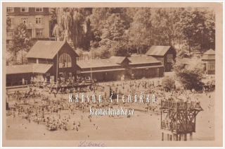 LIBEREC, Přehrada s pláží, v. n. Starý Harcov