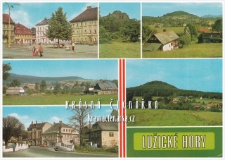KRÁSNÁ LÍPA - RYBNIŠTĚ - DOUBICE - CHŘIBSKÁ