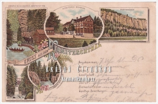 ČESKOSASKÉ ŠVÝCARSKO, Údolí Křinice