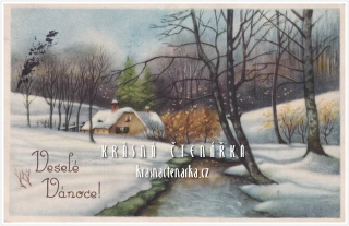 VÁNOČNÍ a NOVOROČNÍ pohlednice