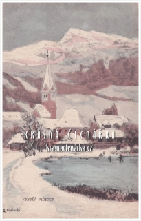 VÁNOČNÍ a NOVOROČNÍ pohlednice