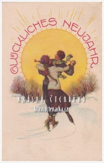 VÁNOČNÍ a NOVOROČNÍ pohlednice (il. Ernst Kutzer)