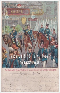 VOJENSKÁ, Císař Vilém II a jeho vlajková rota