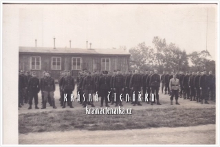 VOJENSKÁ, Nástup vojneské jednotky