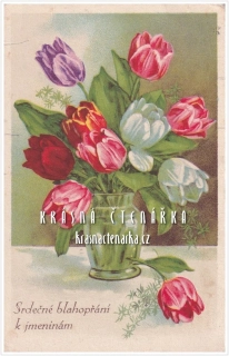 BLAHOPŘÁNÍ květinové, TULIPÁNY