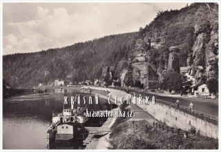 HŘENSKO ... i s parníkem