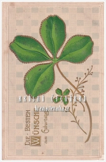BLAHOPŘÁNÍ květinové, ČTYŘLÍSTEK