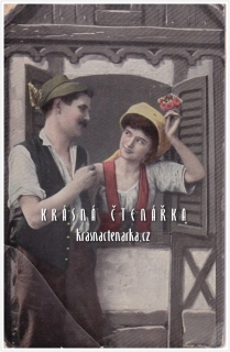 Zamilovaná ONA a ON, Sedlák a selka
