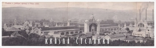 PRAHA Bubeneč, Panorama Výstaviště - Jubilejní výstava 1908
