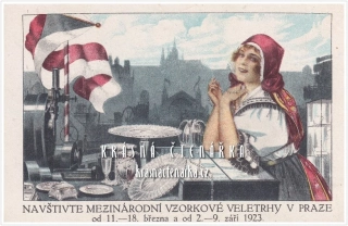 PRAHA, Mezinárodní vzorkové veletrhy 1923