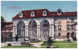 PRAHA, Sala terrena ve Valdštejnské zahradě 