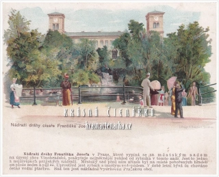 PRAHA, Nádraží dráhy Františka Josefa