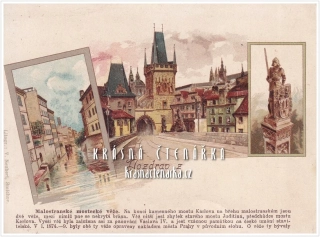 PRAHA, Malostranské mostecké věže