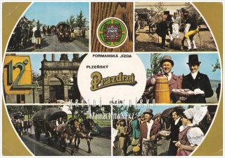 PLZEŇ, Formanská jízda k 125. výročí založení pivovaru