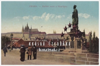 PRAHA Karlův most a Hradčany 
