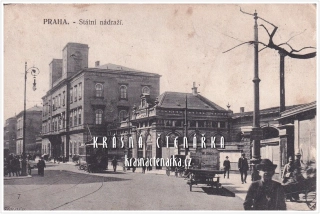 PRAHA, Nádraží dráhy Františka Josefa