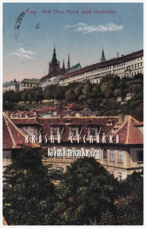 PRAHA, Pohled na Pražský hrad