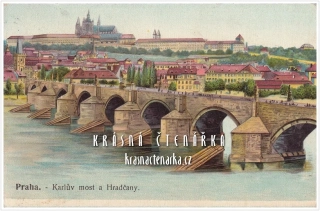 PRAHA, Karlův most a Hradčany
