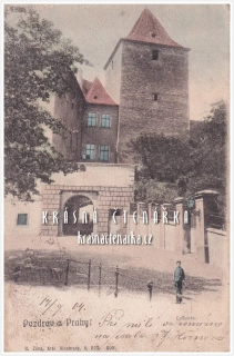 PRAHA, Černá věž na Hradčanech 