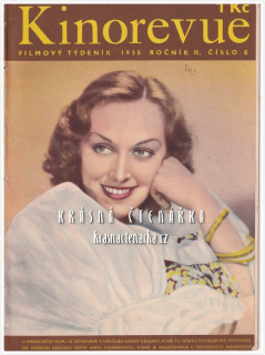 KINOREVUE 1935/08 (Herečka Anna Dvořáková)