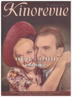 KINOREVUE 1939/08 (Film Svátek věřitelů a Božena Šustrová, Raoul Schránil)