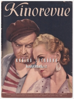 KINOREVUE 1939/02 (Film Tulák Macoun a Zita Kabátová, Otomar Korbelář)