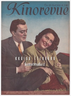 KINOREVUE 1942/25 (Film Gabriela a Marie Glázrová, Karel Höger)