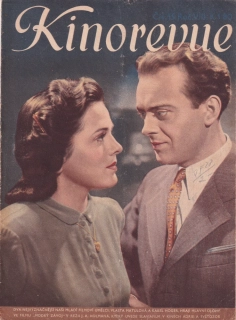 KINOREVUE 1941/13 (Film Modrý závoj a Vlasta Matulová, Karel Höger)