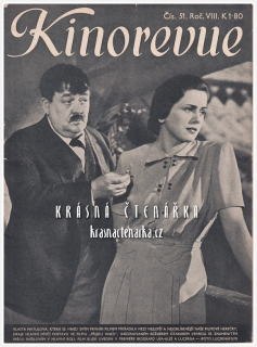 KINOREVUE 1942/51 (Film Přijdu hned a Vlasta Matulová)