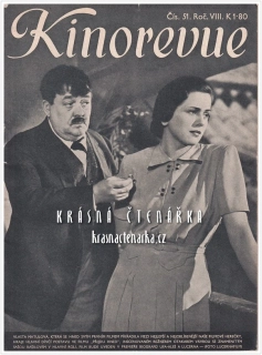 KINOREVUE 1942/51 (Film Přijdu hned a Vlasta Matulová)