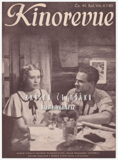 KINOREVUE 1942/49 (Film Velká přehrada a Nataša Gollova, Petr Vít)