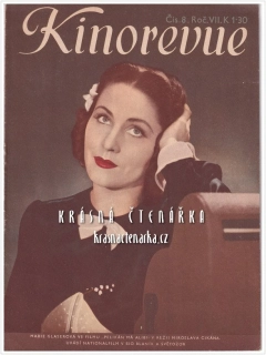 KINOREVUE 1940/08 (Film Pelikán má alibi a Marie Glázrová))