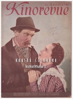 KINOREVUE 1941/32 (Film Paličova dcera a Lída Baarová, Zdeněk Štěpánek)