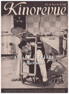 KINOREVUE 1943/13 (Film Zlaté dno a Vlasta Burian)
