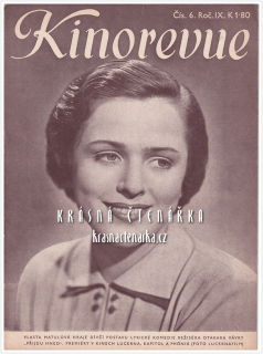 KINOREVUE 1942/06 (Film Přijdu hned a Vlasta Matulová)