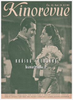 KINOREVUE 1943/52 (Film Tanečnice a Marie Glázrová, Gustav Nezval)