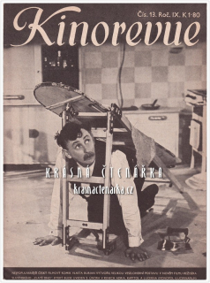 KINOREVUE 1943/13 (Film Zlaté dno a Vlasta Burian)
