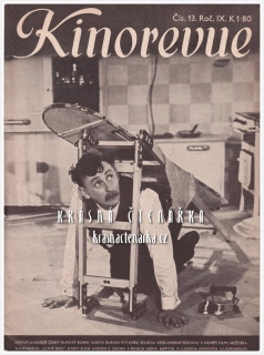 KINOREVUE 1943/13 (Film Zlaté dno a Vlasta Burian)