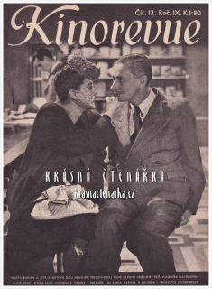 KINOREVUE 1943/12 (Film Zlaté dno a Zita Kabátová, Vkasta Burian)