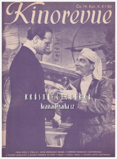 KINOREVUE 1944/14 (Film Vrah bydlí v čísle 21 a Pierre Fresnay)