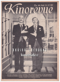 KINOREVUE 1944/44 (Film Neviděli jste Bobíka ? a Rudolf Hrušínský, František Kreuzmann)