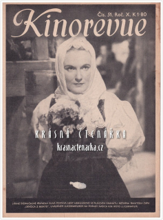 KINOREVUE 1944/51 (Film Děvčica z Beskyd a Jiřina Štěpničková)