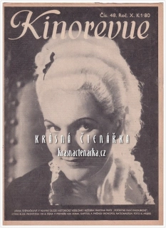 KINOREVUE 1944/48 (Film Počestné paní pardubické a Jiřina Štěpničková)
