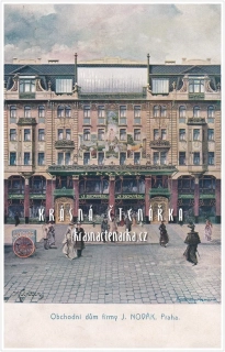 PRAHA, Obchodní dům firmy J. Novák