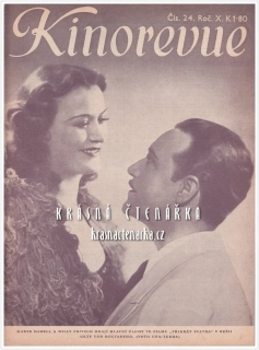 KINOREVUE 1944/24 (Film Třikrát svatba a Marte Harell, Willy Fritsch)