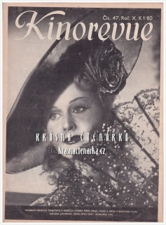 KINOREVUE 1944/47 (Film Žena mých snů a Marika Rökk)