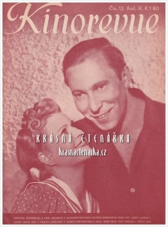 KINOREVUE 1944/12 (Film Dům u jezera a aKristina Söderbaum, Carl Raddatz)