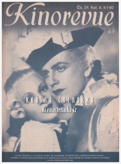 KINOREVUE 1944/29 (Film Korunovaná láska a Luisa Ferida, Claudio Gora)